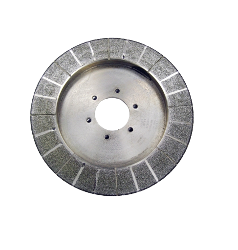 Electroplated grinding wheel