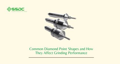 Common Diamond Point Shapes and How They Affect Grinding Performance