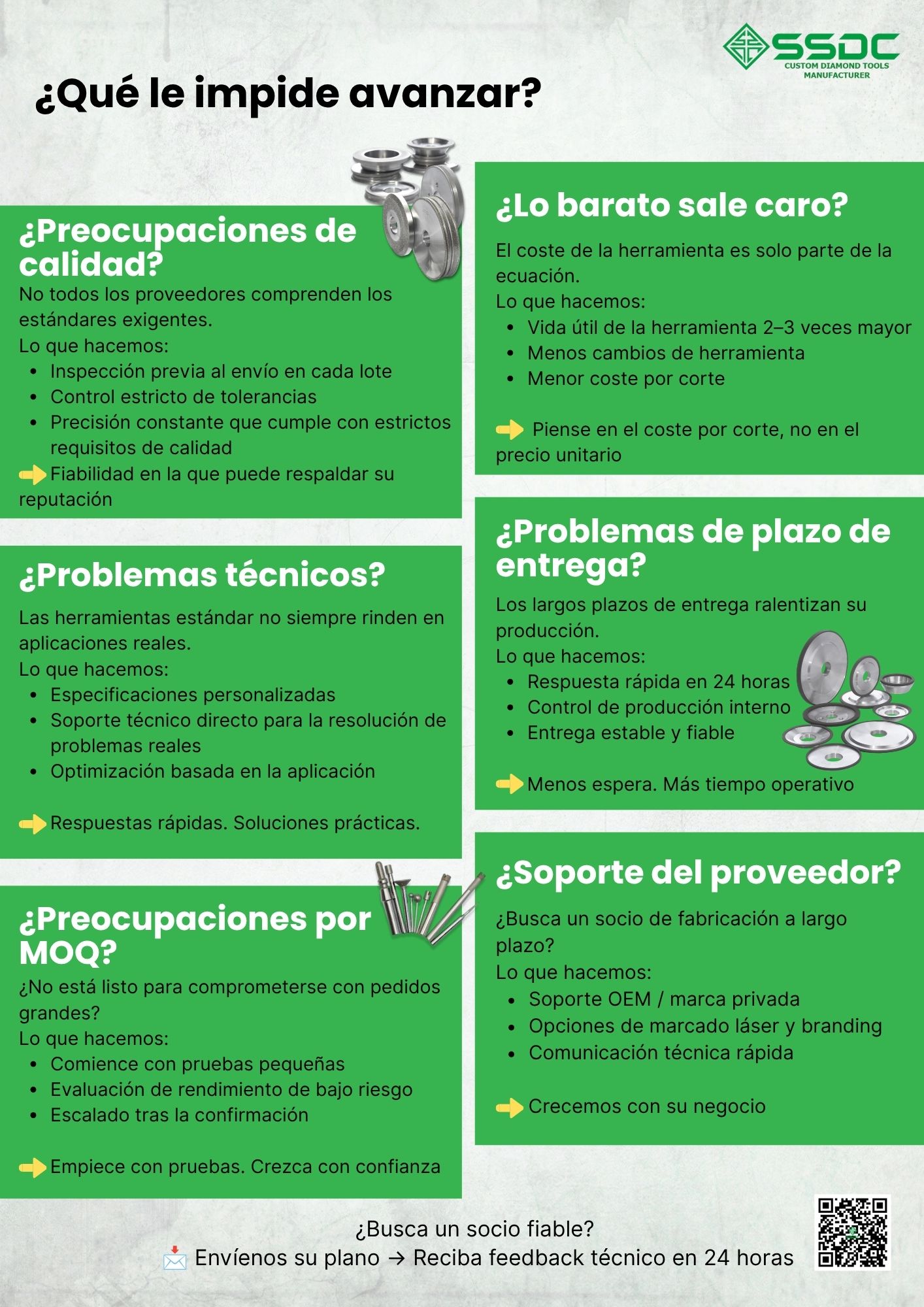 ¿Por qué los fabricantes eligen SSDC?