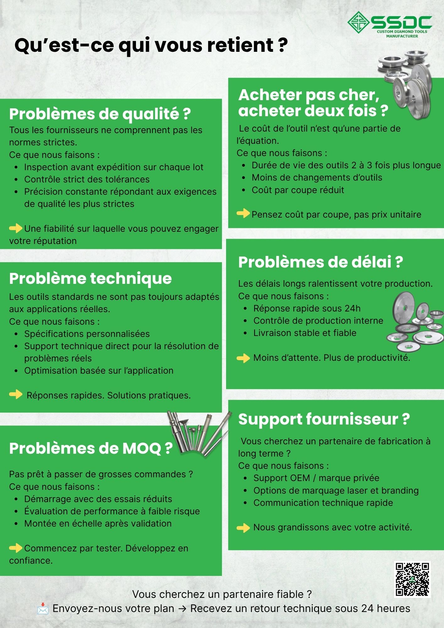 Pourquoi les fabricants choisissent-ils SSDC ?